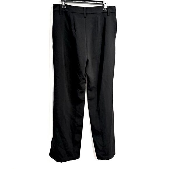 Sanctuary Womens Noho Black High Rise Straight Dressy Trouser Pants new size 31 - Picture 11 of 13